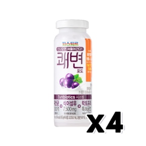 파스퇴르 쾌변 포도 발효요구르트 150ml x 4개