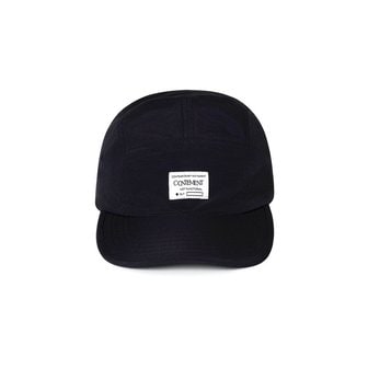 컨티먼트 LOGO LABEL NYLON CAMP CAP_BLACK