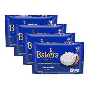 [해외직구] Baker’s 베이커스 엔젤 플레이크 스위트 코코넛 396g 4팩 Sweetened Angel Flake Coconut (14 Oz Bag)