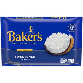 [해외직구] Baker’s 베이커스 엔젤 플레이크 스위트 코코넛 396g 4팩 Sweetened Angel Flake Coconut (14 Oz Bag)