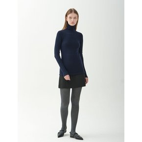 basic turtleneck_navy