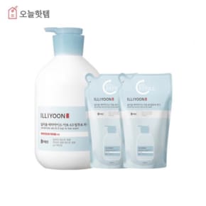 [일리윤] 일리윤 세라마이드아토6.0탑투토워시 1000ML +리필 500ml 2개 (15869497)