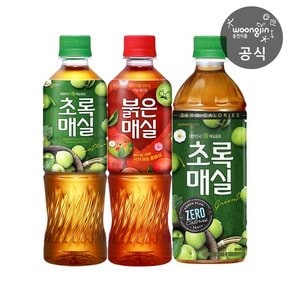 [웅진직영][추가적립][골라담기] 초록매실 500ml 외 2종 (10개+10개 / 선택옵션)