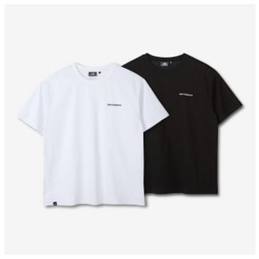 M 뉴발란스반팔티 BQC NBNED2A063-99 UNI FROZEN 레이어드 2PACK (COOL COTTON)