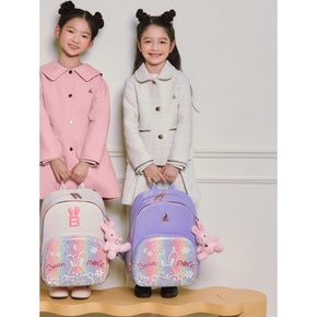 *시즌오프30%*[BEANPOLE KIDS] 투명몰드 빙키 책가방 SET  라이트 퍼플 (PS00129085V)