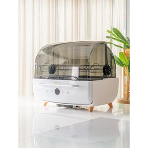 울트라 70L 8인용 UV-C LED 고온 살균 식기건조기 HTD-3500 열풍 젖병소독기 자동모드