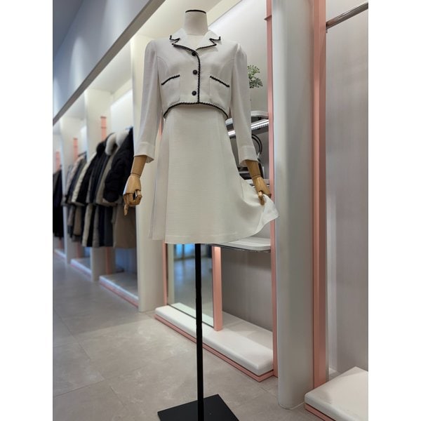 [여주점] 85% 할인 여성 트리밍 배색 투인원 원피스(ITN8WOP140)