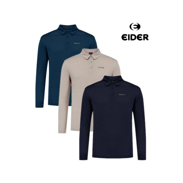 [파주점] DMP26283 POP 에센셜 남성 긴팔 폴로 티셔츠