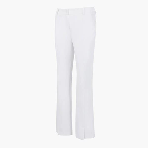 [여주점] 여성 밑단 슬릿 포인트 부츠컷 팬츠 GQ222LPT61 WHTE