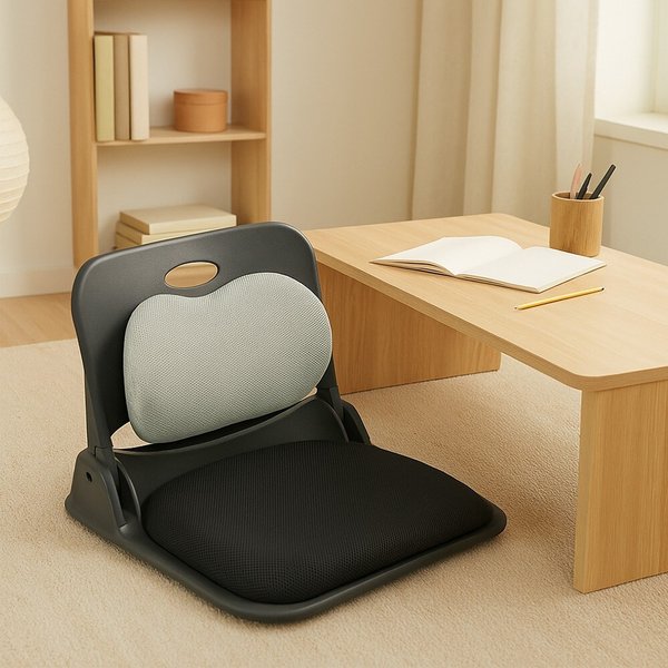 오래 앉아도 편한 접이식 좌식의자 WB659