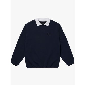 골스튜디오 [코엑스몰] 맨투맨 ESSENTIAL COLLARED SWEAT-DARK NAVY