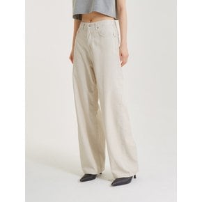 링코튼 팬츠 베이지_Ring Cotton Pants Beige