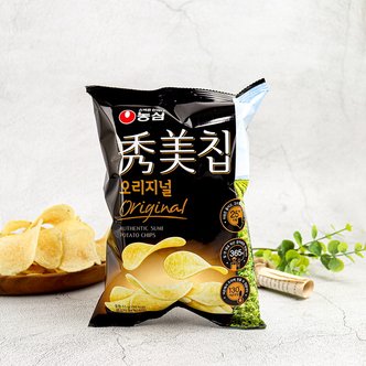바보사랑 농심 수미칩 오리지널 55g / 감자칩 스낵