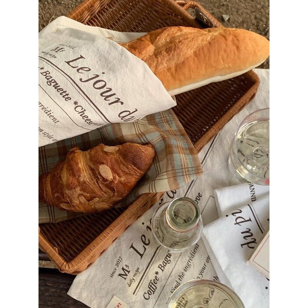 Le jour du pique -nique fabric 패브릭 매트 키친크로스