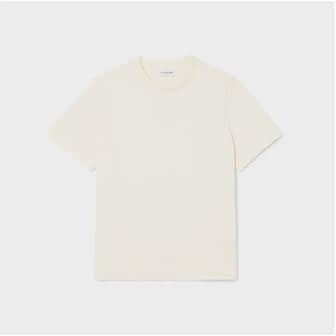 라코스테 [시흥점] 여성 엠보 로고 반팔 티셔츠 TF0355-55G