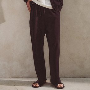 [25SS] 브랜든 스트레이트 저지 팬츠 블랙