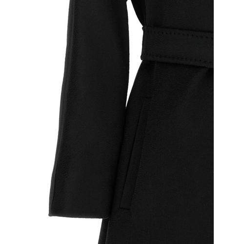 막스마라 라벤나 버진 울 코트 MA344743BM BLACK