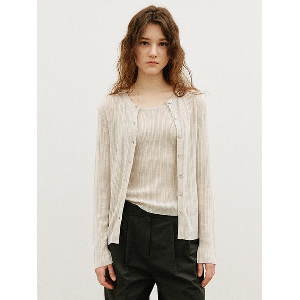 실크 캐시미어 립 가디건 세트_4COLORS