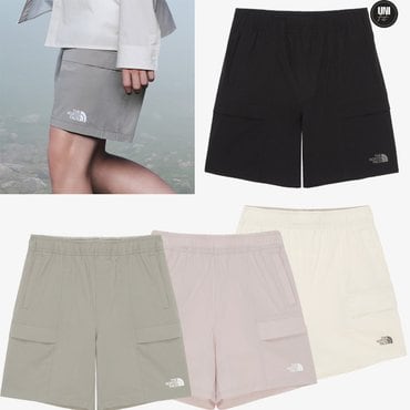 노스페이스 25SS   NS6NR01  남여공용  아이스데이 쇼츠  스트레치우수