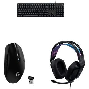 미국 로지텍 게이밍 키보드 Logitech G413 SE Full Size Mechanical G아미ng Keyboard G305 Ligh