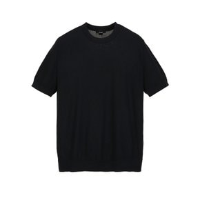 [25SS] 블랙《Ice Cotton》라운드 스웨터 ARSW5B702BK