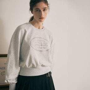 NOUVELLE VAGUE ROLA SWEATSHIRT MELANGE GRAY