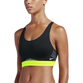 나이키 스포츠 브라 Nike 여성 Pro Fierce Reflective Bra 블랙 Bolt White 805200 010 261594