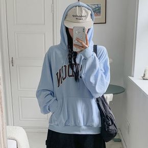 오버핏 런던 레터링 후드 맨투맨 남녀공용 빅사이즈 프린트 긴팔 박시 후드티 .._P418851696