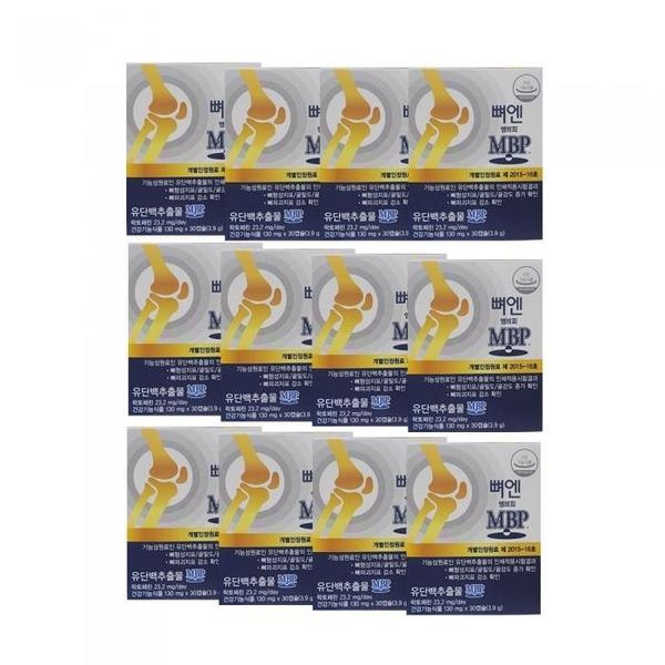 주영엔에스 뼈엔 엠비피 MBP 130mg x 30캡슐 12개 Ss (S10132756)