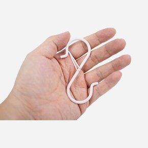 고정형 S고리 비너 후크 주방걸이 씽크대 12cm 8P
