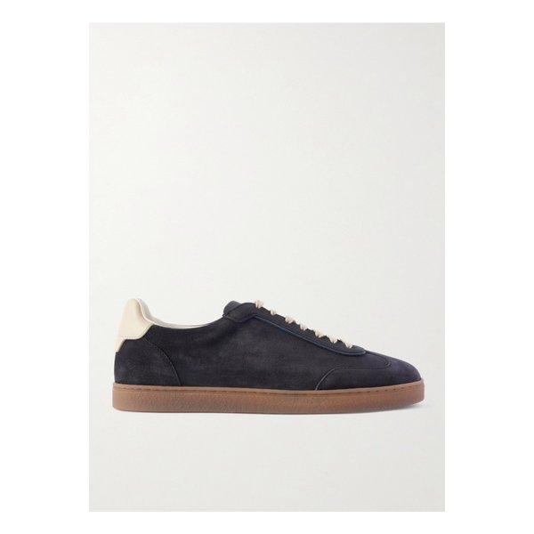 브루넬로쿠치넬리 가죽 트리밍 스웨이드 스니커즈 46376663162896157