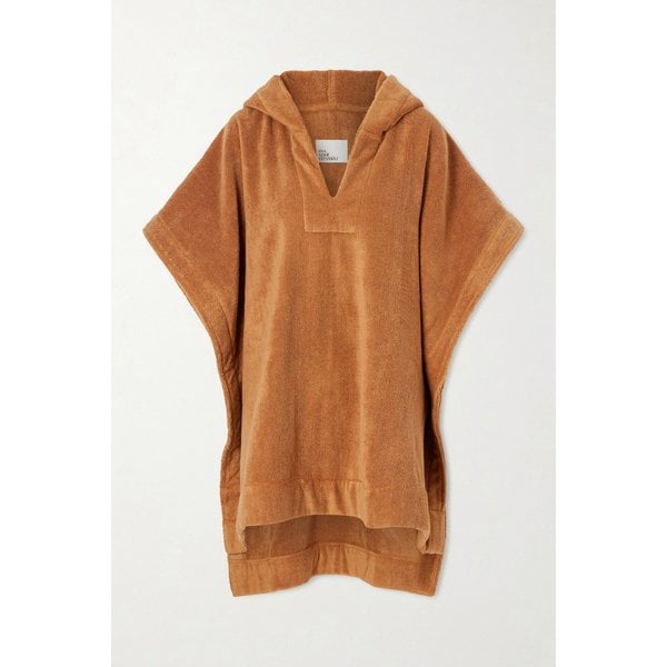 후드 코튼 테리 판초 46376663162982865