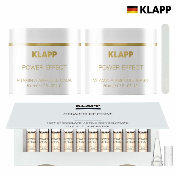 [스페셜]클랍 비타민A 앰플 흡수 마스크2단지+핫초코앰플 1박스