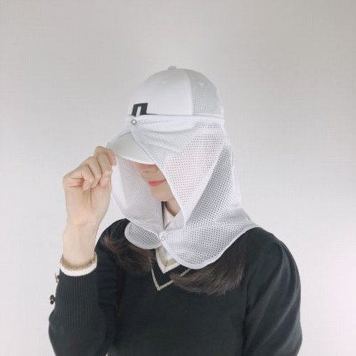 골프 햇빛가리개 매쉬 그늘막 모자 필드용품 시원한 자외선차단 2