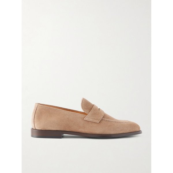 브루넬로쿠치넬리 소가죽 스웨이드 페니 로퍼 46376663163130229