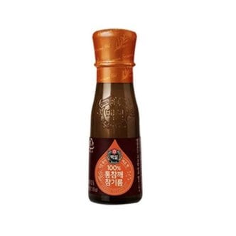  CJ제일제당 백설 100% 통참깨 참기름 80ml x15개