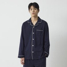 남 스마트 코튼 10부 파자마 세트(NAVY / MELLANGE GREY)