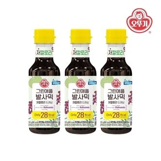 오뚜기 그린애플발사믹 저칼로리 드레싱 315g x 3개