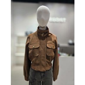 [여주점] 하이넥 스웨이드 자켓   ES4WZ461