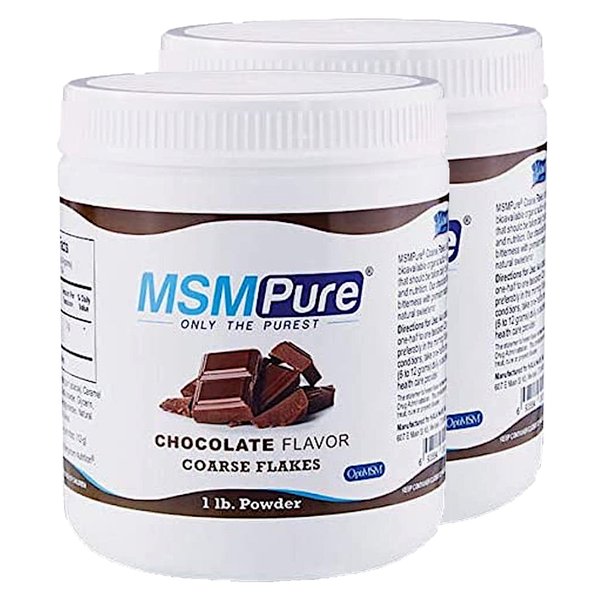 칼라헬스 엠에스엠 퓨어 코스 플레이크 초코향 1lb x2 Kala Health MSMPure