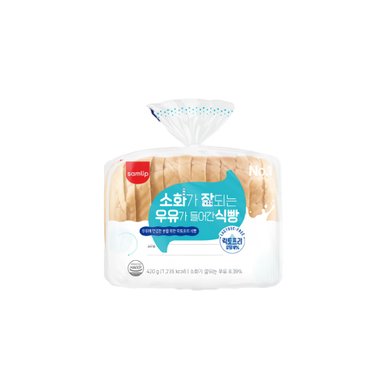 [삼립공식몰]소화가잘되는우유식빵 420g 3봉