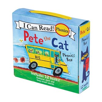 동방도서 (영어원서) I Can Read Phonics Pete The Cat Phonics Box