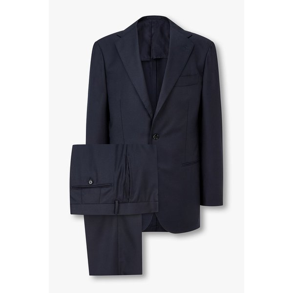 [RING JACKET] 제티드 포켓 울 싱글 수트 4715301101000