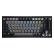 K65 RGB PLUS 무선 핫스왑 게이밍 기계식 키보드 블랙 그레이