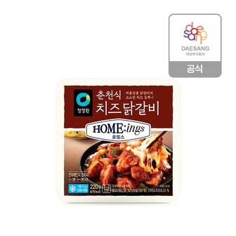  청정원 호밍스 밀키트 춘천식 치즈닭갈비 220g