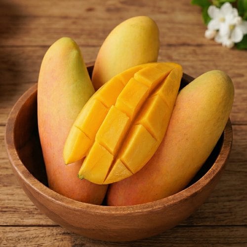 [SSG] [쓱7클럽]항공직송 태국 마하차녹 무지개 망고 특/대과 8-12과 4kg 내외