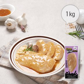 더 촉촉한 닭가슴살 스위트갈릭맛 1kg(100gx10팩)