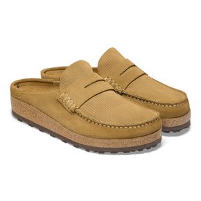 버켄스탁(BIRKENSTOCK) 나폴리 CORDUROT CORK BROWN 레귤러 3033302102