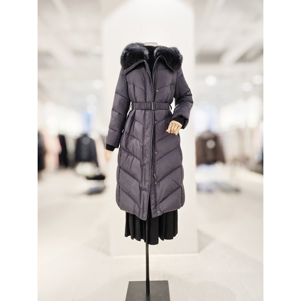 [파주점] [더아이잗컬렉션]폭스퍼 벨티드 구스다운 점퍼 CRBA2PD731