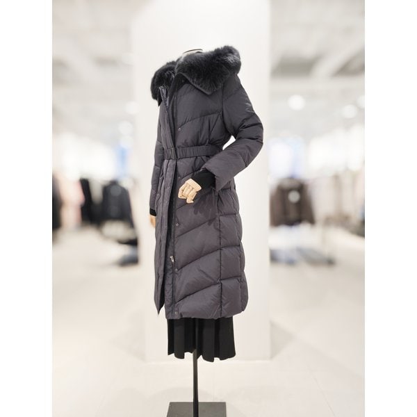 [파주점] [더아이잗컬렉션]폭스퍼 벨티드 구스다운 점퍼 CRBA2PD731